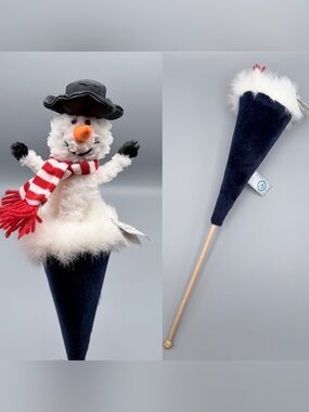 Vintage Jerry Elsner Pop up Puppet Plush Toy Christmas Friend NWT **SUPER RARE**